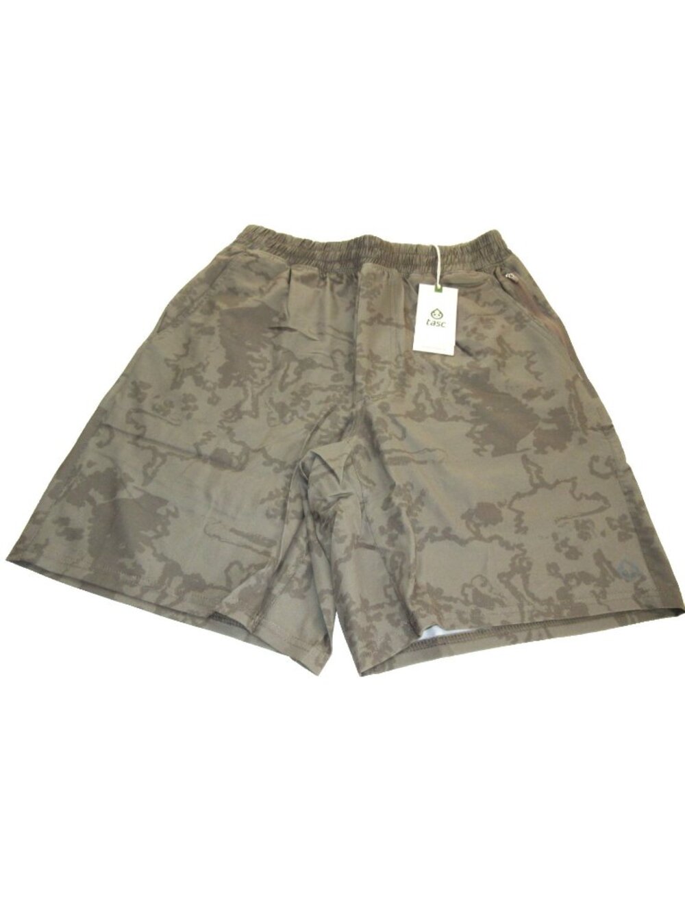 Tasc Performance Men's Recess 8 inch lined shorts Driftwood Marble Size Large - Picture 2 of 6
